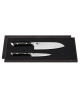 KAI SHUN KAJI SET UTILITARIO 11,5 CM + SANTOKU ALVEOLADO 16,5 CM