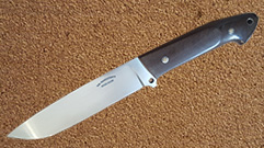USEFUL HANDMADE KNIFE N690 WITH MICARTA