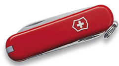 VICTORINOX Navaja Pequeña Classic Precious Alox Café