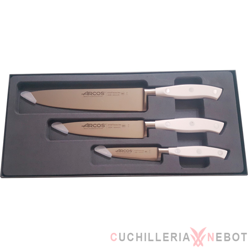 Arcos Juego Cuchillos Cocina Arcos, Arcos Cuchillos, Cuchillo Profesional, 6 Piezas