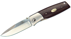 FALLKNIVEN PXL BRAUNES MICARTA-TASCHENMESSER