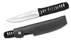 TOKISU SANADA KNIFE 15,3 CM BLACK LEATHER SHEATH