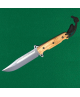 CUCHILLO FIGHTER BOWIE MANGO OLIVO 16 CM