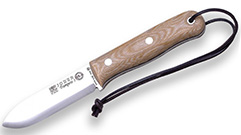 CUCHILLO JOKER TRAMPERO SCANDI MICARTA BEIGE 10 CM