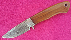 CUCHILLO DESOLLADOR ACERO DAMASCO