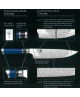 SHUN ENGETSU CHEF KNIFE 20CM