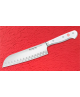 CUCHILLO CLASSIC WHITE SANTOKU ALVEOLADO 17 CM