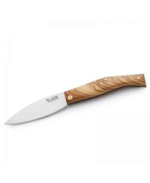 CANIF PALLARÉS BUSA INOX 8 CM MANCHE BOIS D'OLIVE