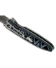 NAVAJA MCUSTA CLASSIC WAVE DAMASCO MANGO MICARTA AZUL 85MM