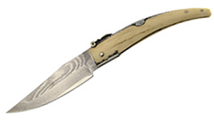 EXPOSITO PENKNIFE ENGLISH POINT VG10 HANDLE POLISHED DEER HORN