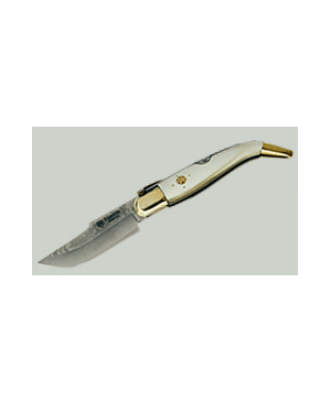 ALBACETE EXPÓSITO PENKNIFE 1900 SERIES DAMASCUS VG10 BULL HORN HANDLES