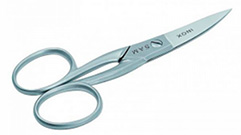 STAINLESS STEEL CURVED NAIL SCISSORS 90 MM