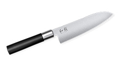 COITELO SANTOKU WASABI BLACK 16,5 CM