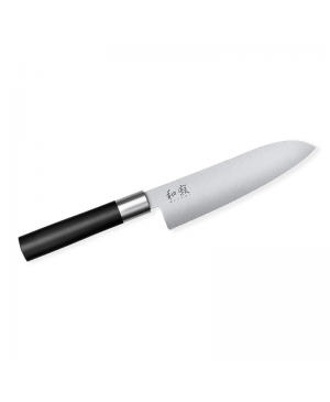 CUCHILLO WASABI BLACK SANTOKU 16,5 CM