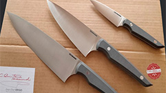 SET 3 KITCHEN KNIVES TARAMUNDI ERGO SERIES