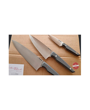 Juego de cuchillos Victorinox de 7 piezas con cuchillo y estuche de chef de  21,5 cm