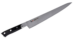 CUCHILLO MCUSTA ZANMAI SUJIHIKI CLASSIC BLACK DAMASCO 24CM